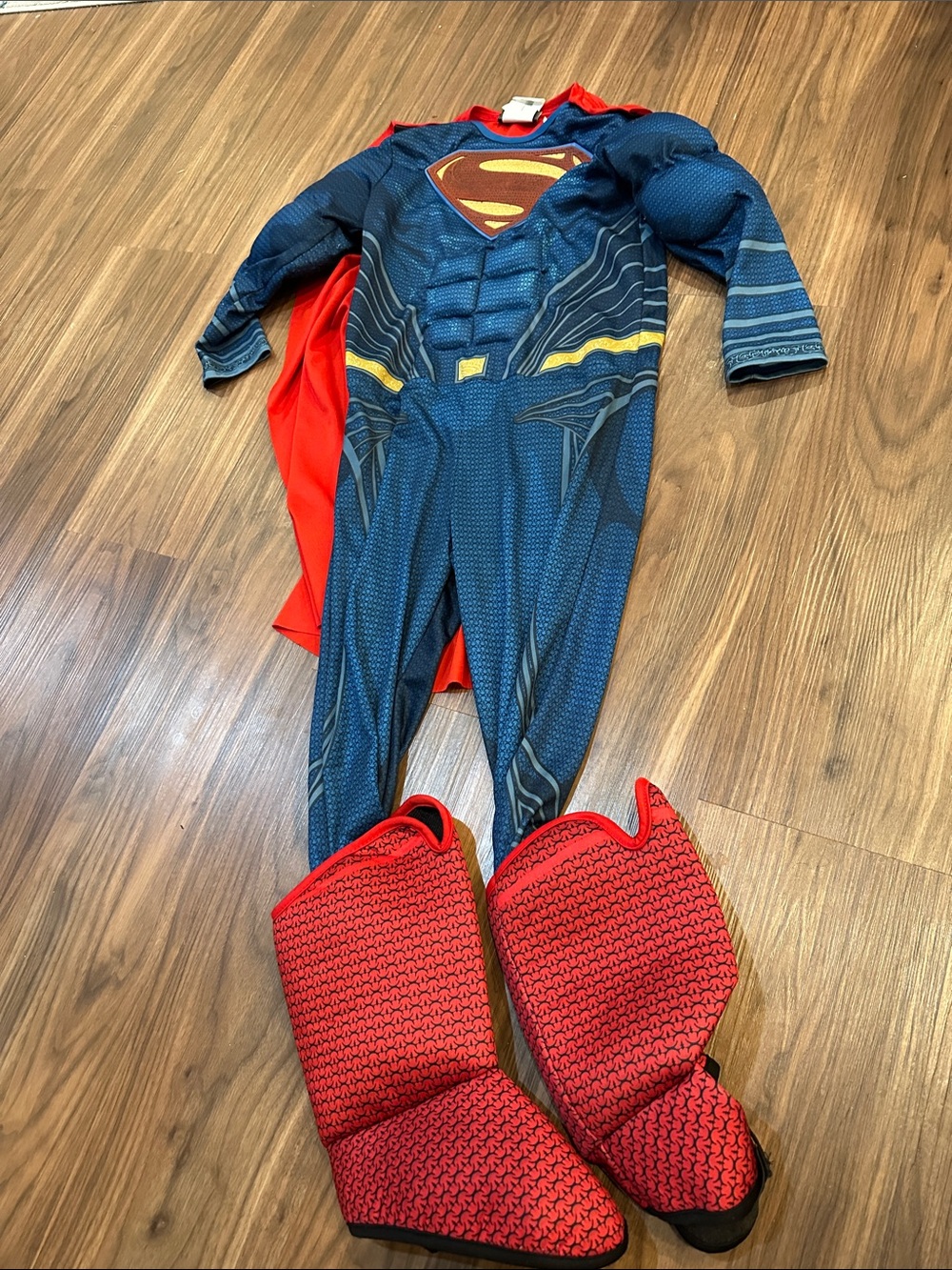 Kids Superman Costume Batman, movie superhero costume size small muscle costume